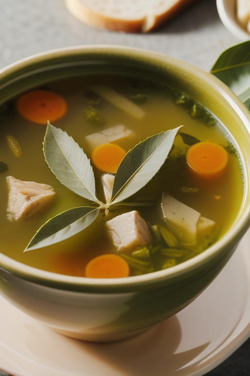 bay leaf in chicken soup