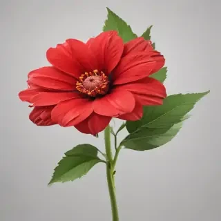 red flower png