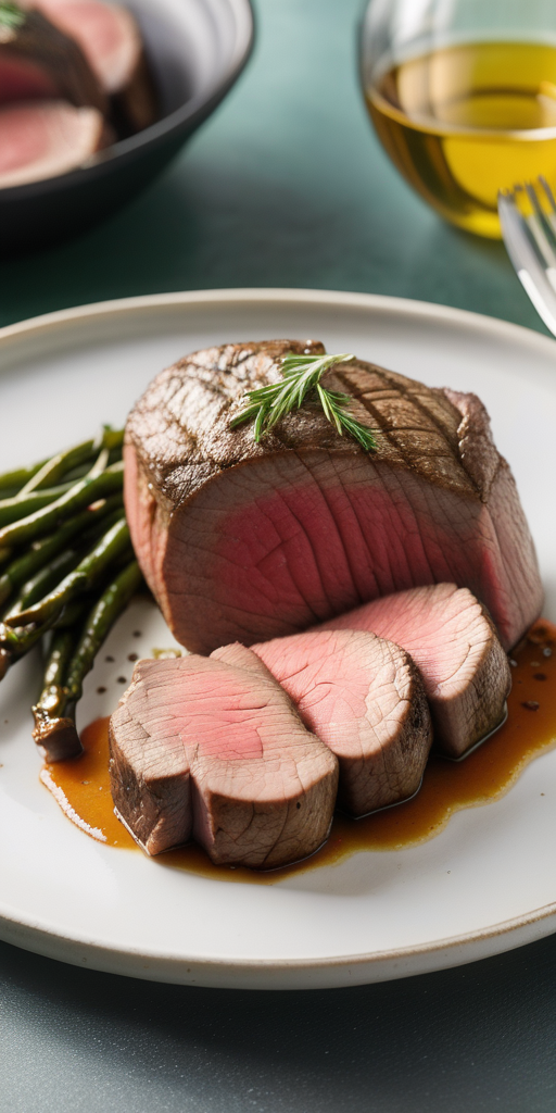beef tenderloin on green egg