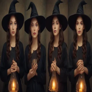 vintage witch pictures