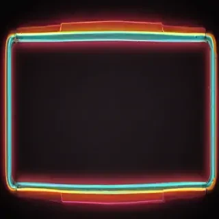 neon frame png
