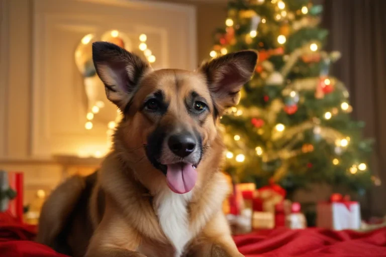 dog christmas photos