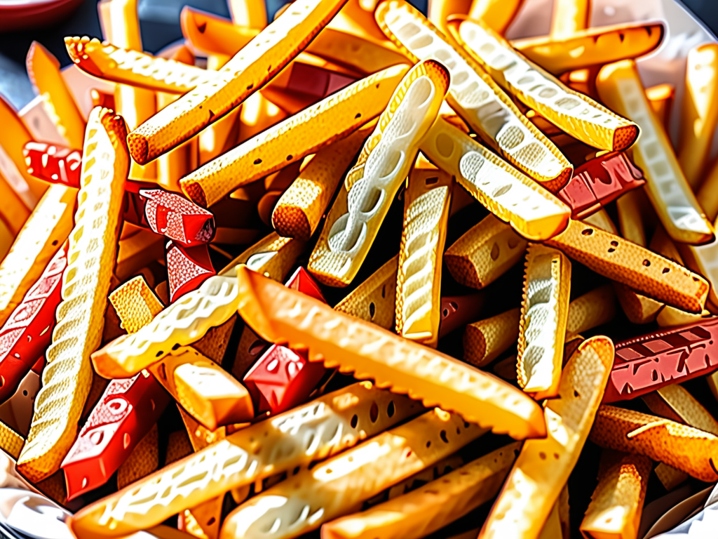 how long to air fry checkers fries
