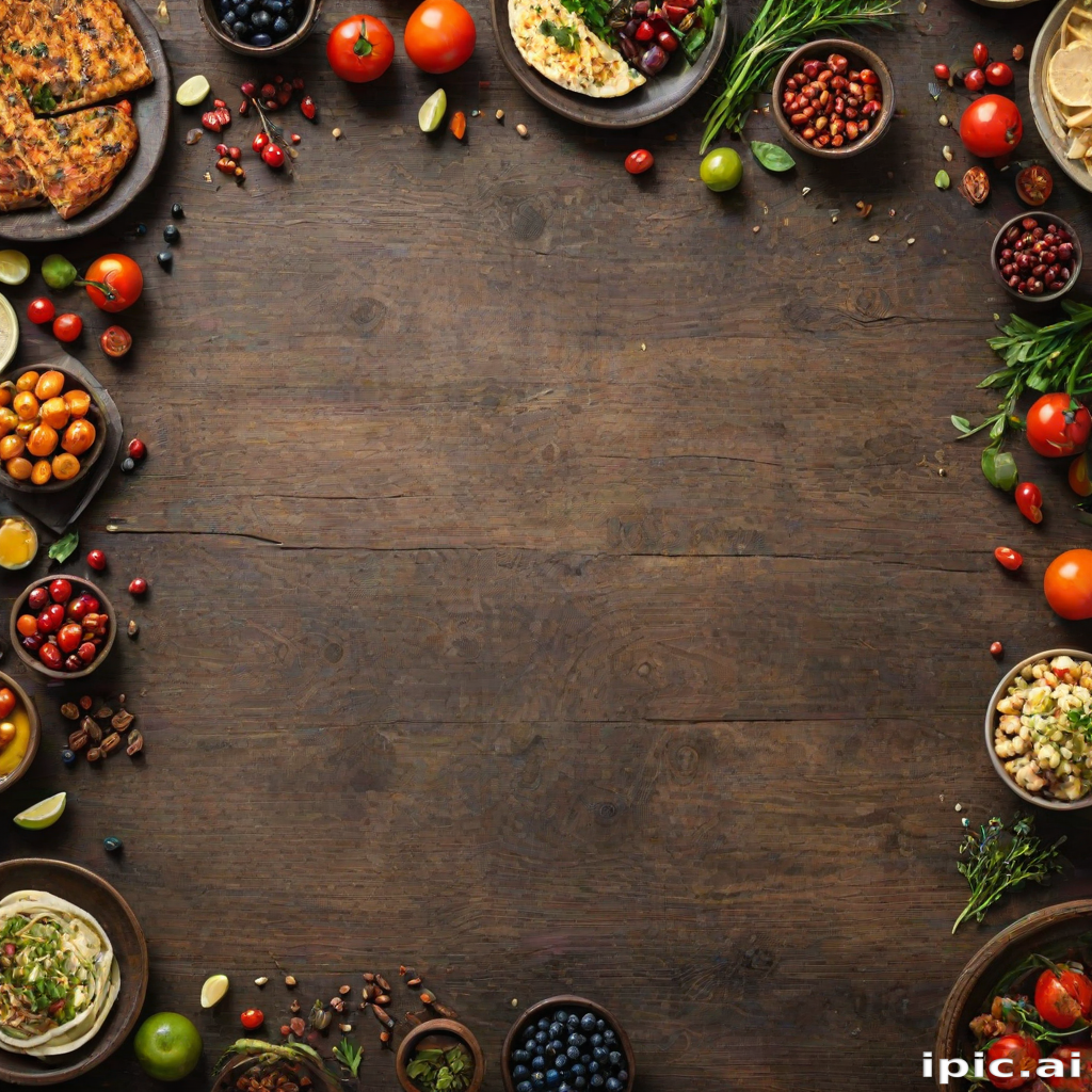 background of table