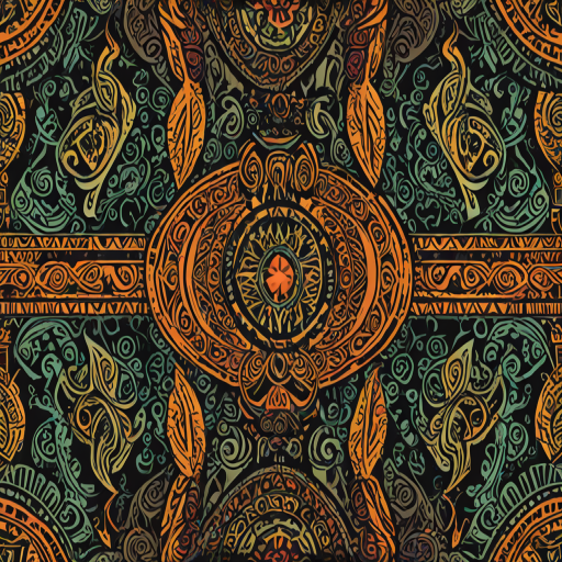 background tribal