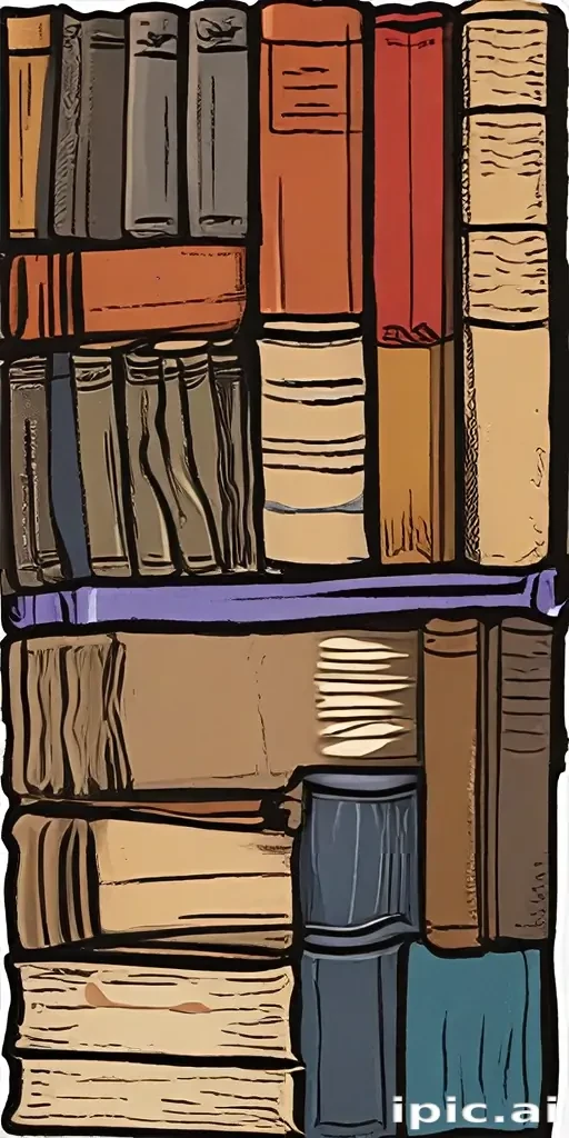 books stacked clipart