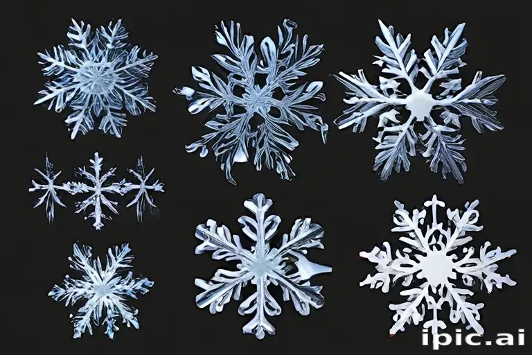 snowflakes png transparent