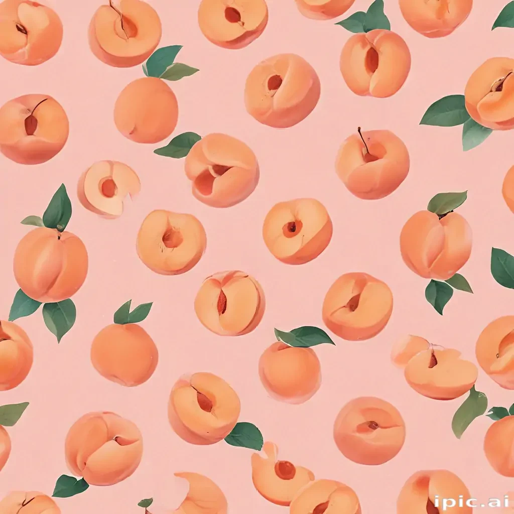 peach aesthetic wallpaper