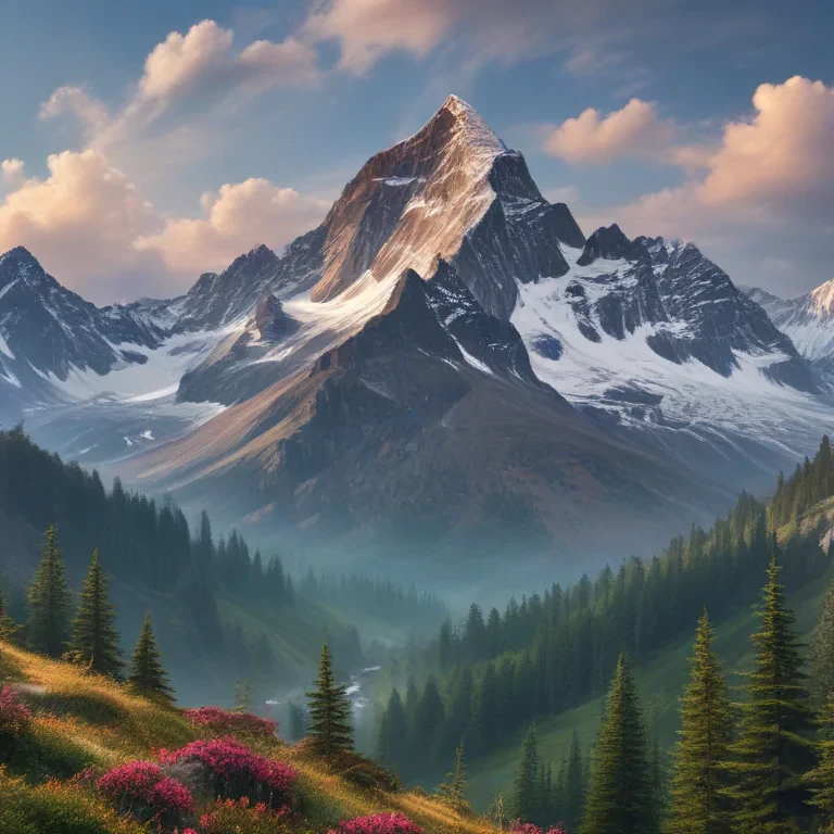 aesthetic mountain wallpaper