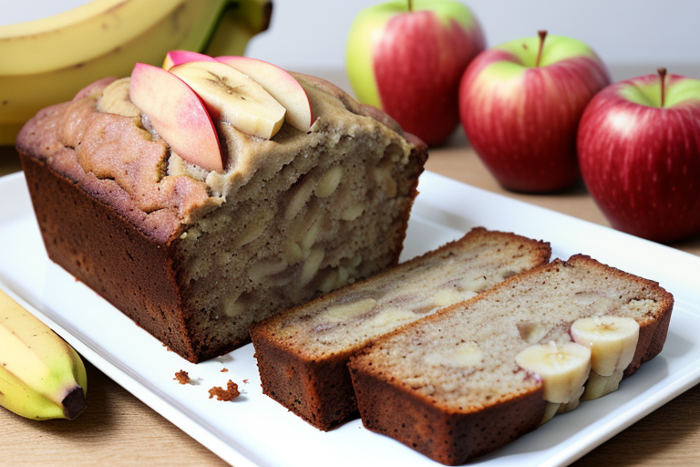 banana bread recipe with apples