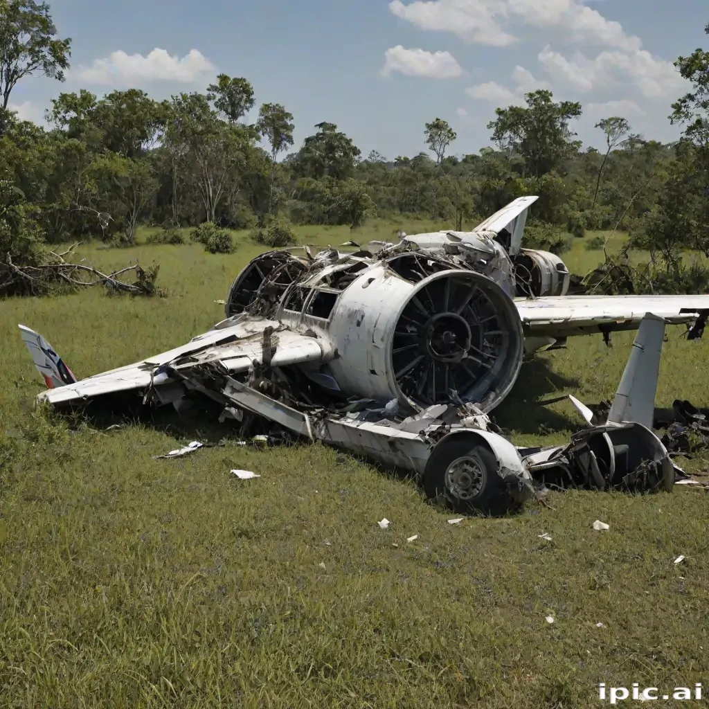 crashed plane png