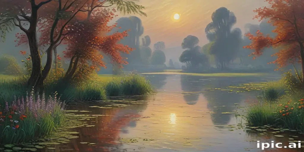monet painting wallpaper