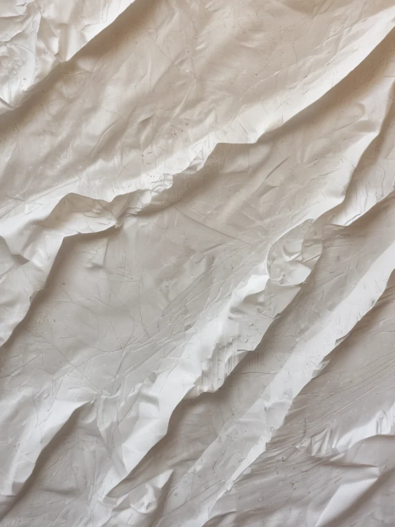 wrinkled paper