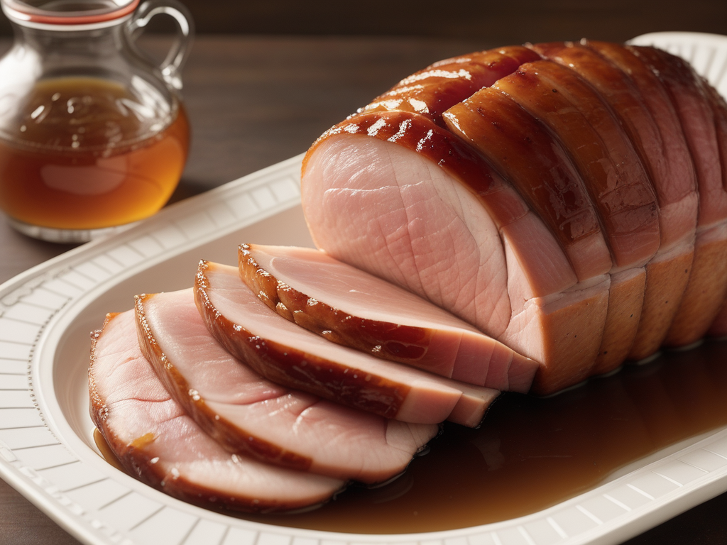 maple bourbon glaze for ham