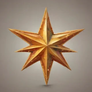 christmas star clipart
