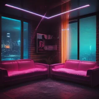 aesthetic neon wallpapers