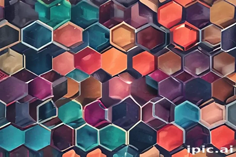 hexagon pattern png
