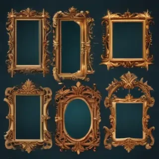 christmas clip art frames