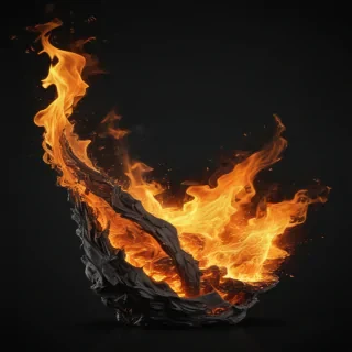 black png background