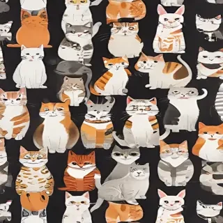 wallpaper with cats