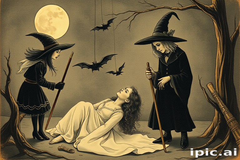 vintage witch images
