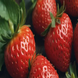 strawberry wallpaper iphone