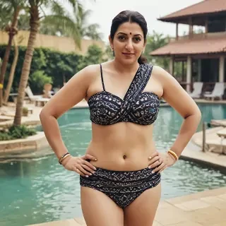 smriti irani hot bikini