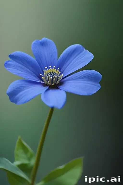blue flower
