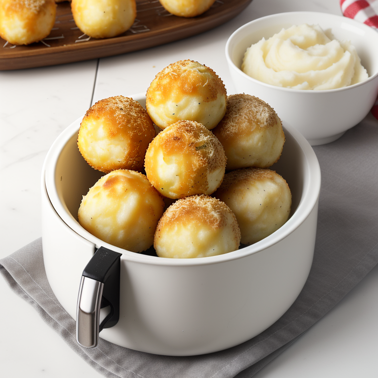 mashed potato balls air fryer