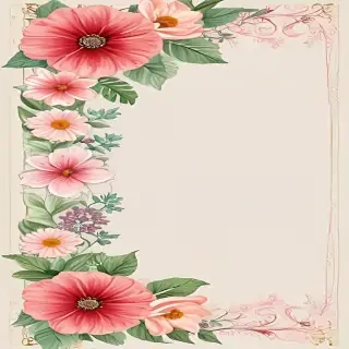 clipart borders flowers