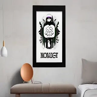 mockup wall art