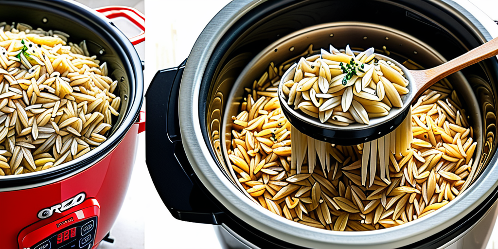 cooking orzo in a rice cooker