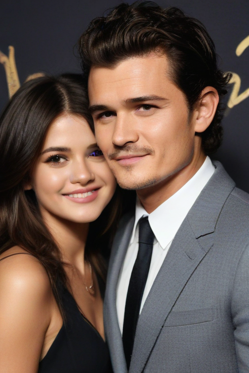 orlando bloom selena gomez