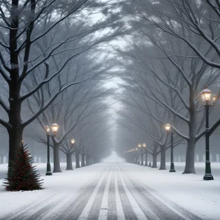 christmas winter background