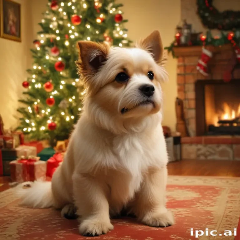 christmas dog backgrounds
