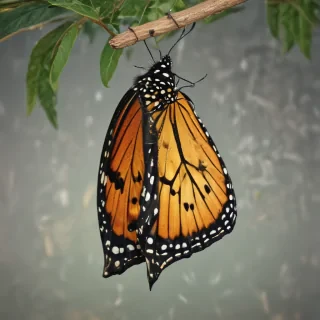 butterfly cocoon png