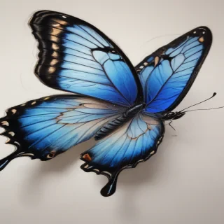 butterfly drawing outline