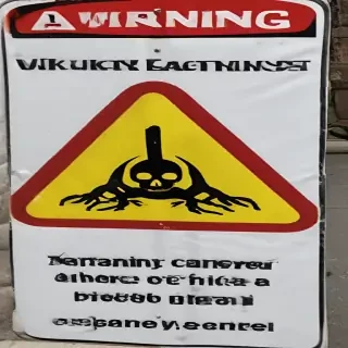 warning sign