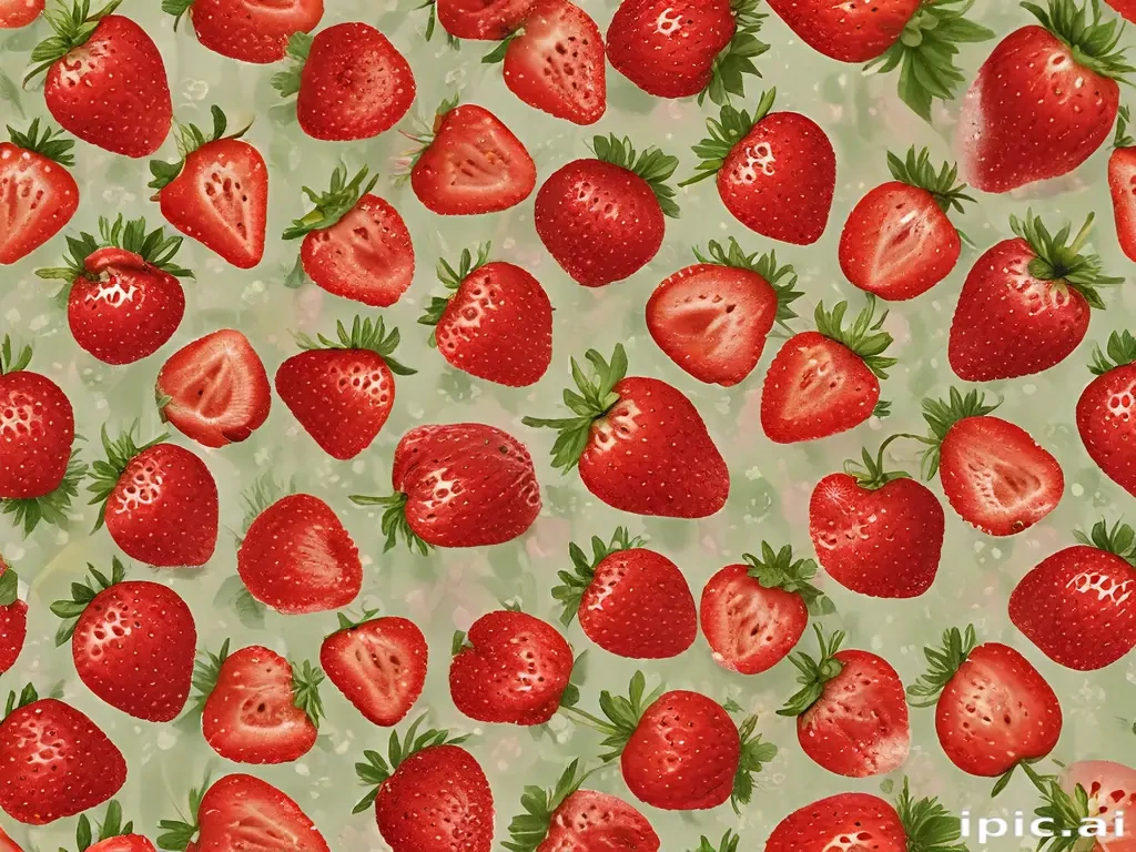 strawberry wallpaper desktop