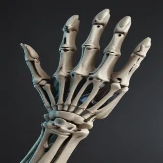 skeleton hands png
