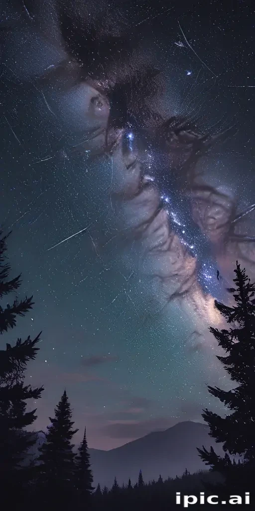 starry background aesthetic