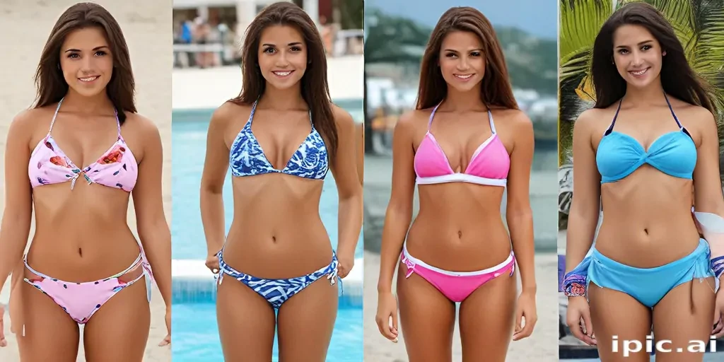 high school girls in bikini