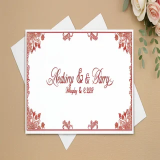 wedding background card