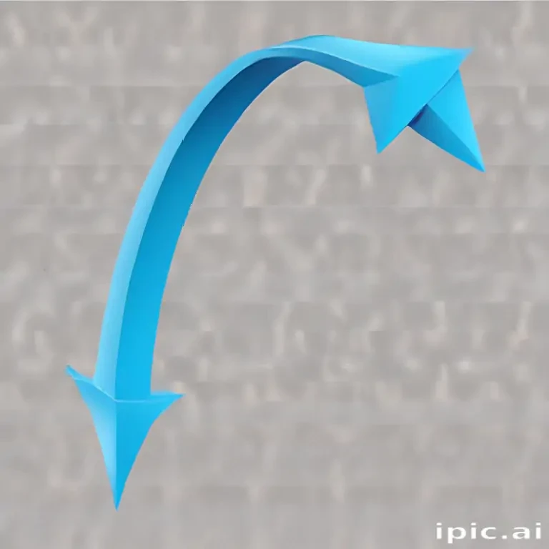 blue arrow png