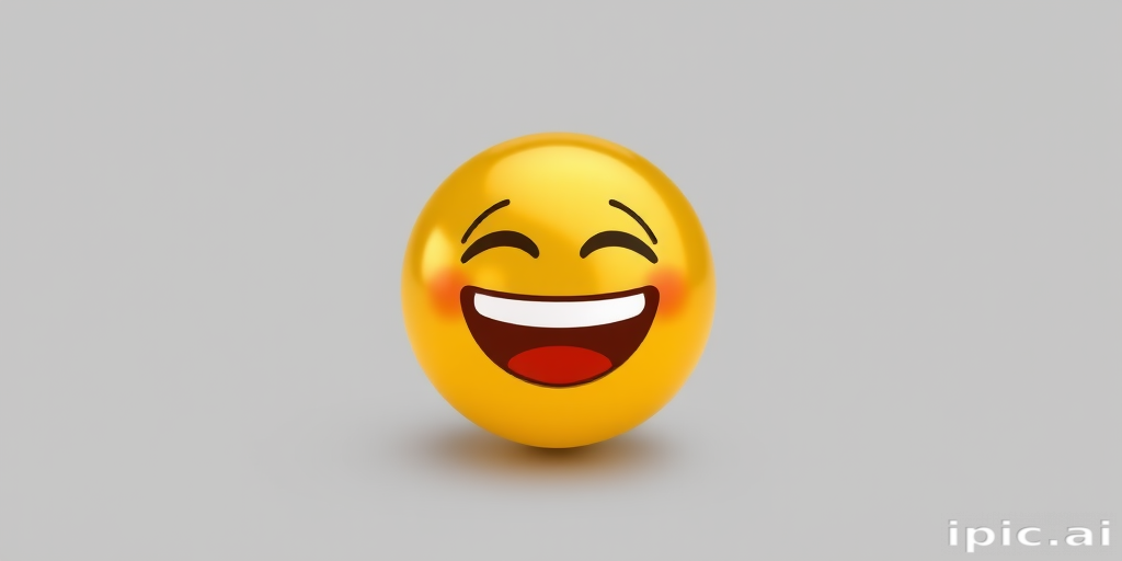 transparent laughing emoji