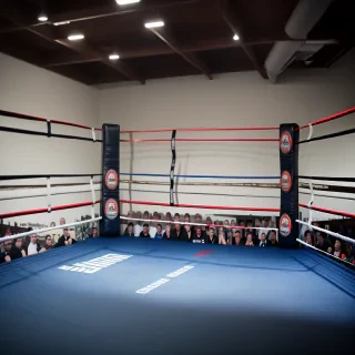 background boxing ring