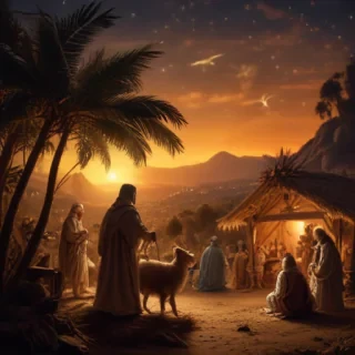 free nativity scene background images