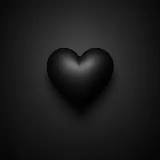 black heart background