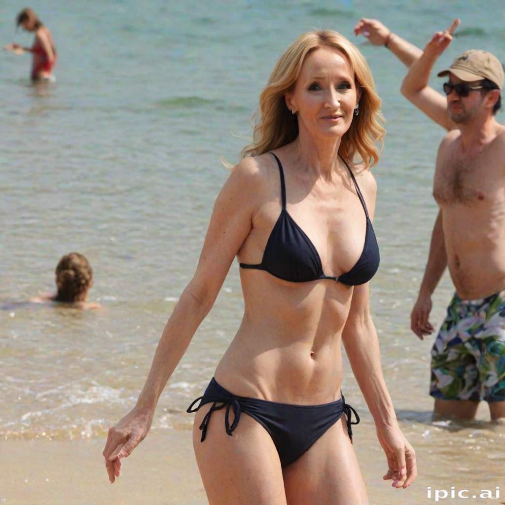jk rowling bikini