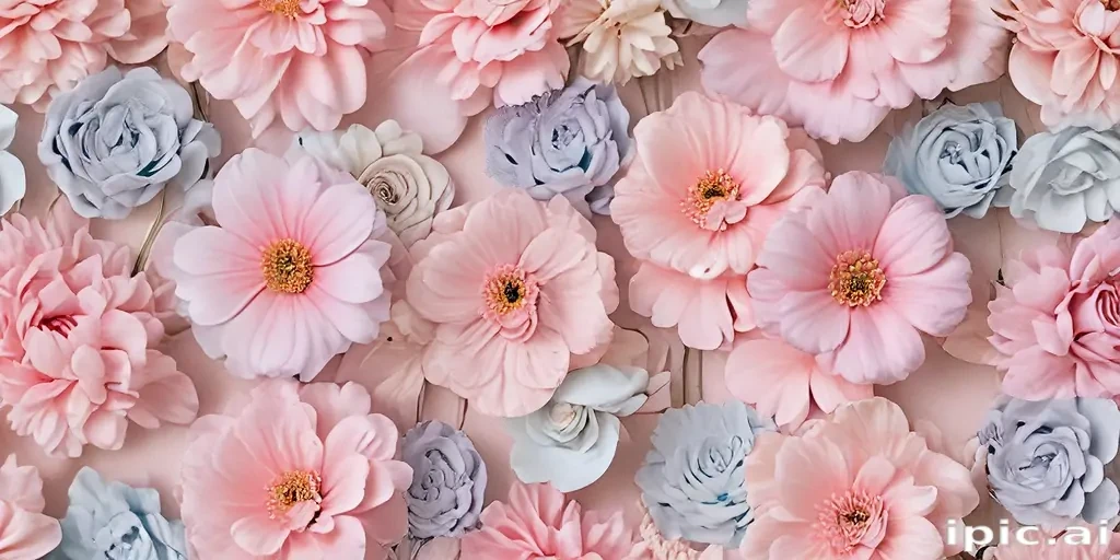 pastel aesthetic flower wallpaper